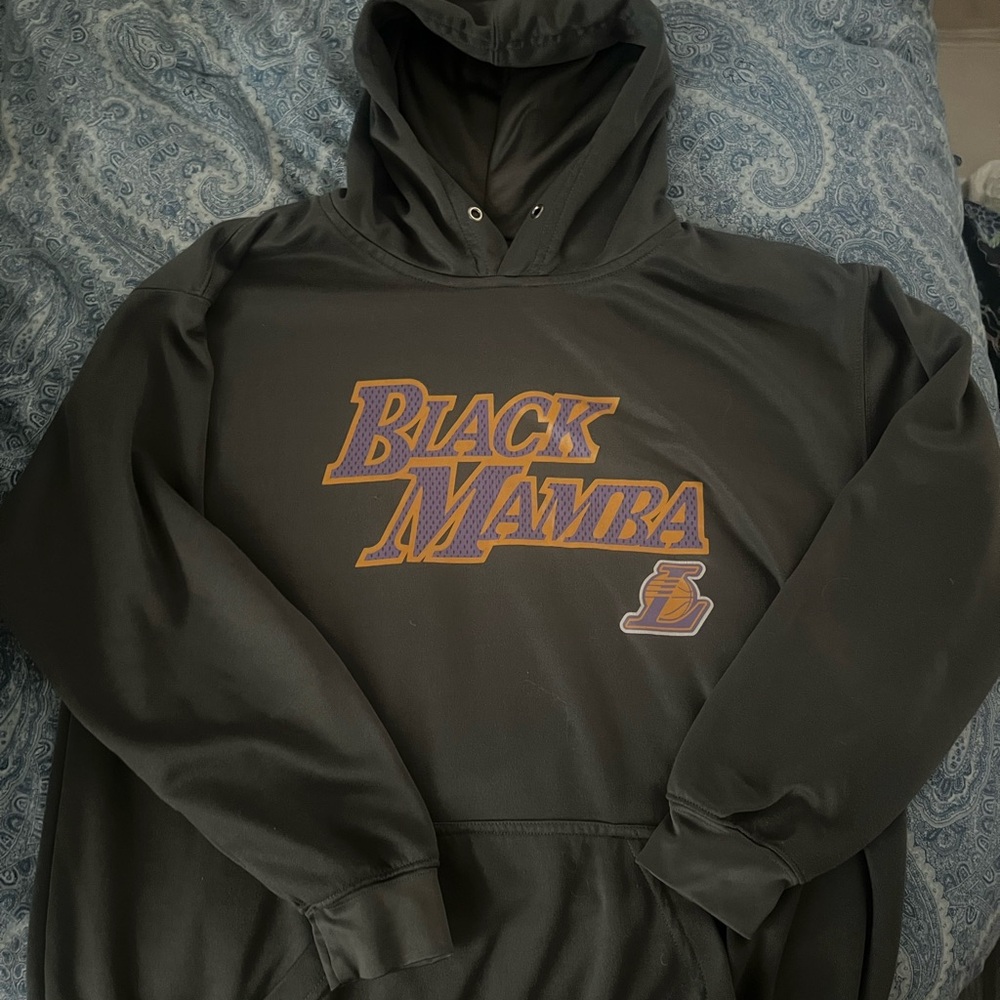 Majestic Black Mamba Hoodie - Black and Purple
